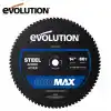 Evolution M355CMT-80CSMAX EVOMAX Cermet Karbür Testere Bıçağı, 355mm