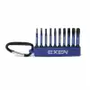 Exen EX 8093 50mm Clips Torx 10 Parça Uç Seti