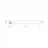 Heikenei EM90 D12 W11 L120 Z02 2PKT 0503 Silindir Saplı Takma Uçlu Freze TT