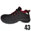 Stayer İş Ayakkabısı Mikrosüet Deri Kompozit Burun Çift Dansite PU-PU Taban 43 Numara