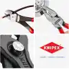 Knipex 00 20 10 Kombine Pense+Yan Keski+Fort Pense Seti