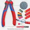 Knipex 74 22 200 Ağır Hizmet Yan Keski