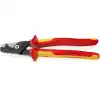 Knipex 95 18 225 StepCut XL Kademeli Kesimli Kablo Makası