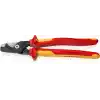 Knipex 95 18 225 StepCut XL Kademeli Kesimli Kablo Makası