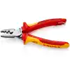 Knipex 97 78 180 T Kablo Yüksükleri için Sıkma Pensesi