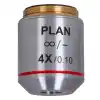 Levenhuk MED 4x Sonsuzluk Düzeltimli Plan Akromatik Objektif