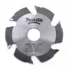 Makita B-20644 PJ7000,3901 için Dübel Freze Bıçağı 100x22mm 6 Diş