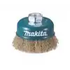 Makita D-39768 Ahşap İşleri Dalgalı Sarı Telli Çanak Fırça 75xM14x2mm