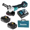 Makita DGA519RTJ Akülü Avuç Taşlama Pedal Tetikli 125mm