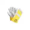 MaxSafety PANTER Sarı Deri Eldiven