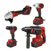Repton RP 1380 Akülü Kombo 4 Lü El Aleti Seti
