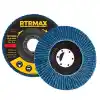 Rtrmax RDZ11580 115mm 80 Kum Mavi Paslanmaz Zirkonyum Flap Disk