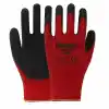 Rtrmax RH19892 RT09 NO:10 Kırmızı Lateks Kaplı Örgü Desenli Polyester Eldiven