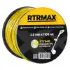 Rtrmax RTY443 3.3mmx900m Tırpan Misinası Sarı Altıköşe