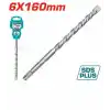 Total TAC310602 SDS Plus 6 x 160mm Darbeli Matkap Ucu