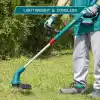 Total TGTLI203285 Akülü Çim Biçme Kenar Kesme Makinesi