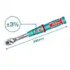 Total THPTW1425N8 1/4 Tork Anahtarı 5-25 Nm