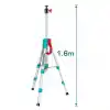 Total TLLT01572 Alüminyum Tripod 5/8 ve 1/4