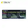 Troy 21512 Kombine Anahtar Takımı (12 Parça, 6-22mm)