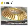 Troy 25077 Avuç Taşlama için Ahşap Aşındırıcı Törpü Diski, Yarı Küre 125mm