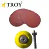 Troy 25930 Aşındırıcı Cırt Zımpara Seti, 101 Parça