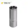 Troy 26125 1/2 inç Buji Lokması (Ölçü 16mm-Çap 21,8mm-Uzunluk 63mm)