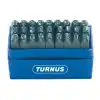 Turnus 329-204 4mm 27li Set Harf Takımı