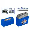Wadfow WCC9276 Harf Zımba Seti 6mm