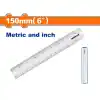 Wadfow WRU1315 Çelik Cetvel 150mm