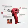 Weller WLG940023C Çift Güçlü Lehim Tabanca Havya
