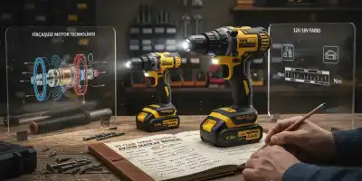 En İyi Akülü Matkap Modelleri ve Seçim Rehberi | Uzman Tavsiyeleri