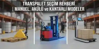 Transpalet Seçim Rehberi | Manuel, Akülü ve Kantarlı Modeller