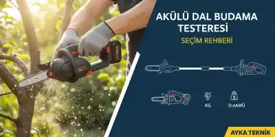 Akülü Dal Budama Testeresi Seçim Rehberi | Ayka Teknik