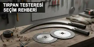 Tırpan Testeresi Seçim Rehberi | Elmas Uçlu Bıçak ve Daireler