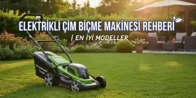 Elektrikli Çim Biçme Makinesi Rehberi | En İyi Modeller