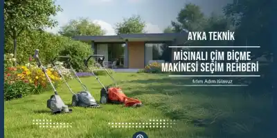 Misinalı Çim Biçme Makinesi Seçim Rehberi | Ayka Teknik