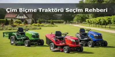 Çim Biçme Traktörü Seçim Rehberi | En İyi Bahçe Traktörleri