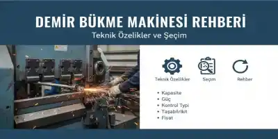 Demir Bükme Makinesi Rehberi | Teknik Özellikler ve Seçim