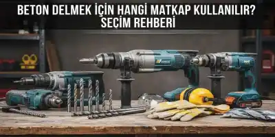 Beton Delmek İçin Hangi Matkap Kullanılır? Seçim Rehberi