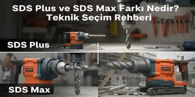 SDS Plus ve SDS Max Farkı Nedir? Teknik Seçim Rehberi