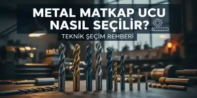 Metal Matkap Ucu Nasıl Seçilir? Teknik Seçim Rehberi