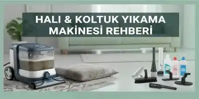 Halı Koltuk Yıkama Makinesi Rehberi | Teknik Seçim ve Tavsiyeler