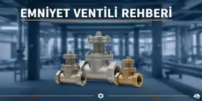 Emniyet Ventili Rehberi | Basınç Tahliye Valfi Seçimi