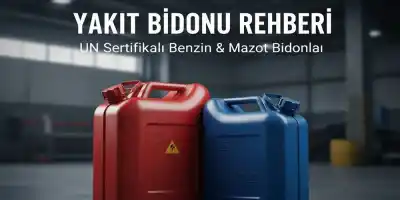 Yakıt Bidonu Rehberi | UN Sertifikalı Benzin & Mazot Bidonları