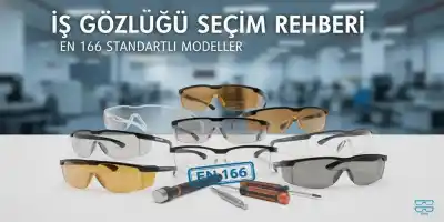 İş Gözlüğü Seçim Rehberi| EN 166 Standartlı Modeller