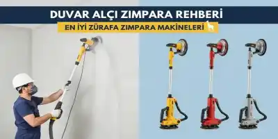 Duvar Alçı Zımpara Rehberi | En İyi Zürafa Zımpara Makineleri
