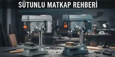 Sütunlu Matkap Rehberi | En İyi Masaüstü ve Şanzımanlı Modeller