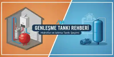 Genleşme Tankı Rehberi | Hidrofor ve Isıtma Tankı Seçimi