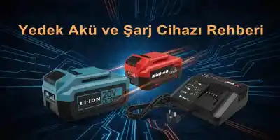 Yedek Akü ve Şarj Cihazı Rehberi | Li-Ion ve Hızlı Şarj