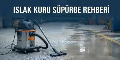 Islak Kuru Süpürge Rehberi | Profesyonel Sanayi Tipi Vakumlar